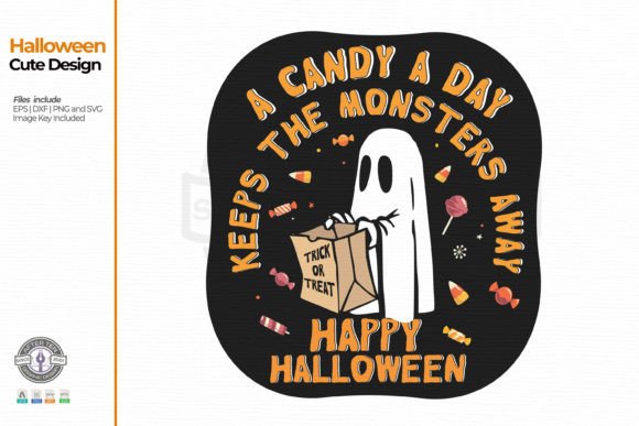 A Candy a Day: Halloween Graphics for Crafts