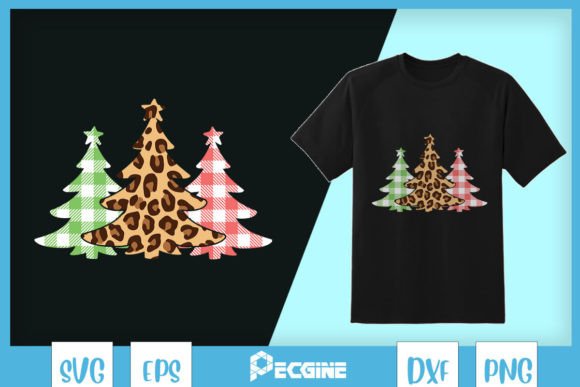 Christmas Tree Leopard and Plaid: A Designer's Take