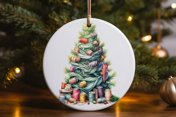 Christmas Tree Style Ornament 8: Graphics for Crafts Brands