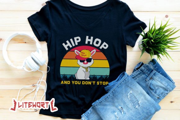 Hip Hop and You Don’t Stop Bunny Graphics