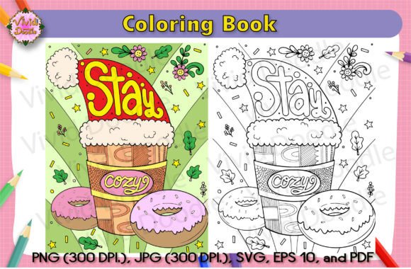 Inspiration. Coloring Book 593: Graphics & Coloring Pages Amp