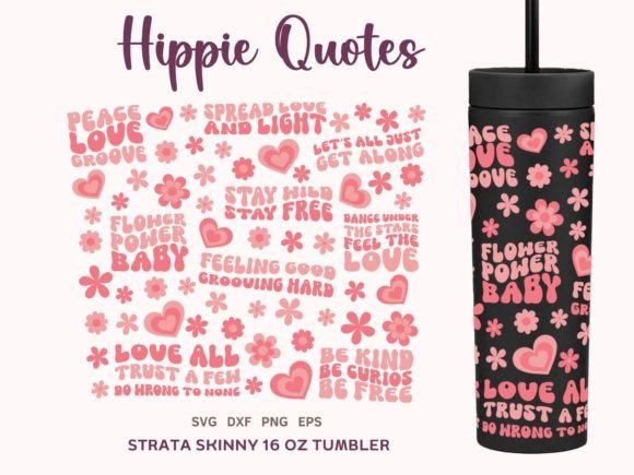 Retro Strata Skinny 16oz SVG Wrap: Graphics & Illustrations