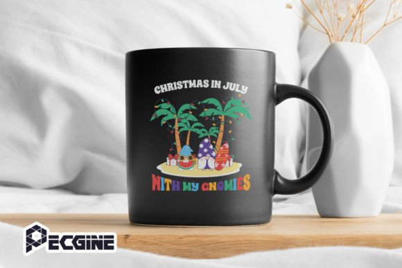Vacation Gnomies Christmas in July Graphics